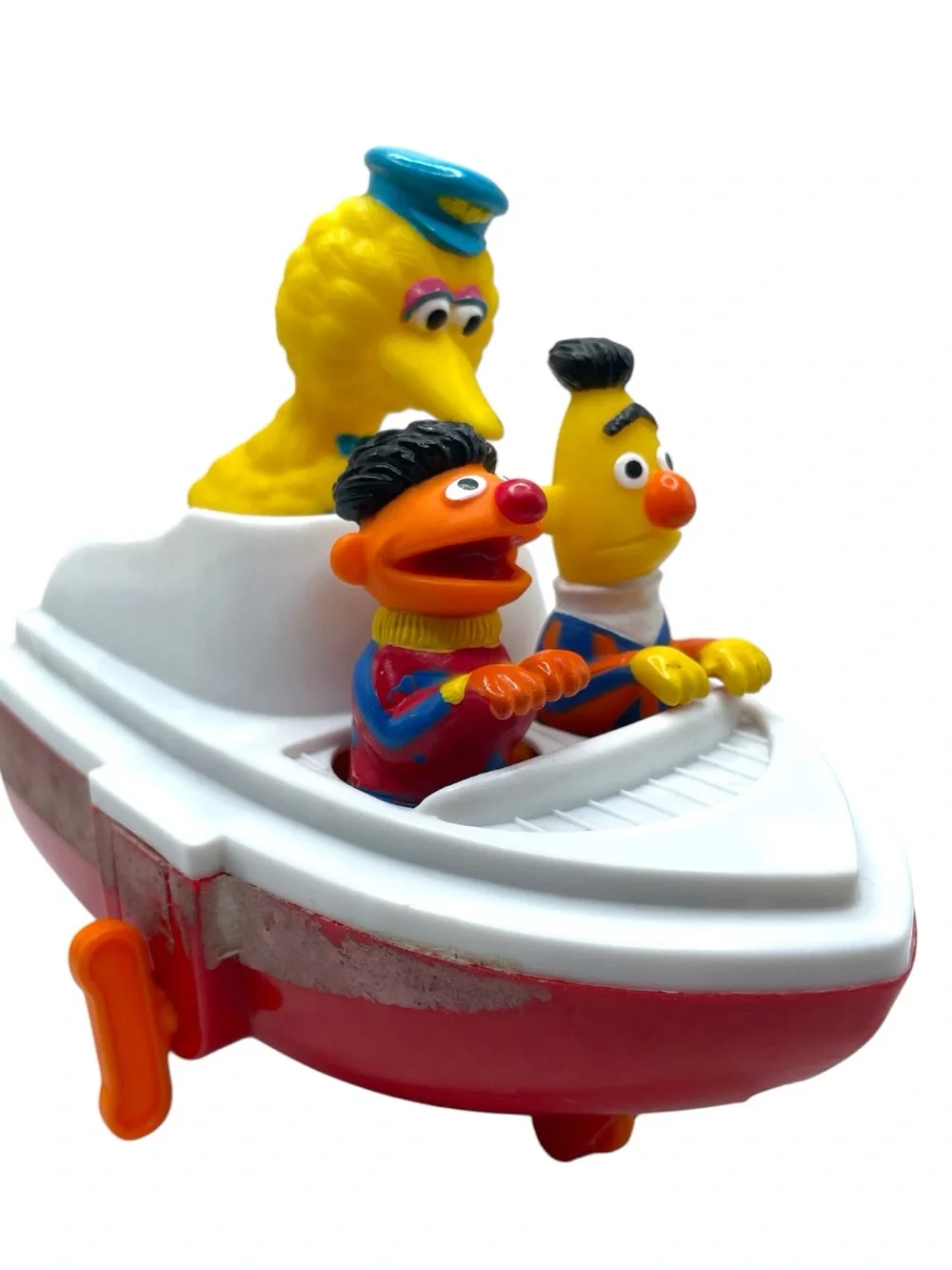 Sesame Street Vintage Illco and Applause Character Vehicles Big Bird and Friends